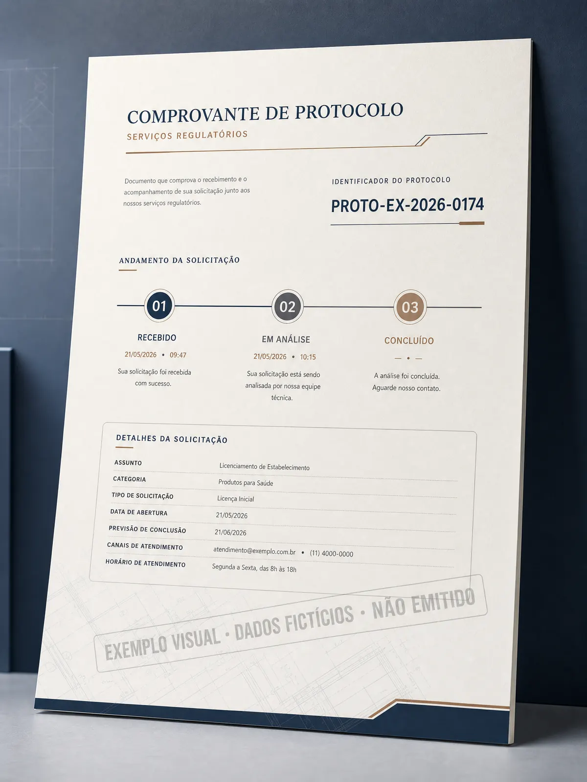 Documento ilustrativo de protocolo